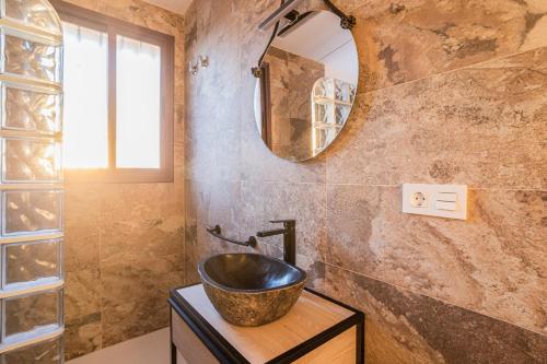 Koupelna v ubytování Cortijo las Caballerizas