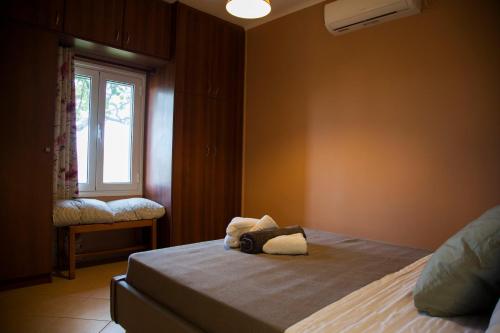 Katil atau katil-katil dalam bilik di Casa Katrine