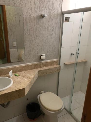 Ванная комната в Hotel Vitrine
