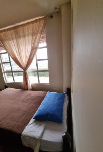 Postel nebo postele na pokoji v ubytování Hotel Susagua