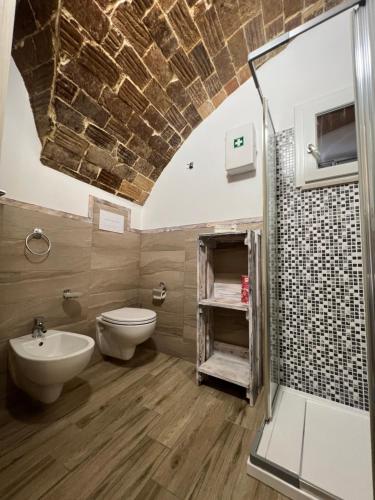 Kúpeľňa v ubytovaní L Antico Soffitto Tropea