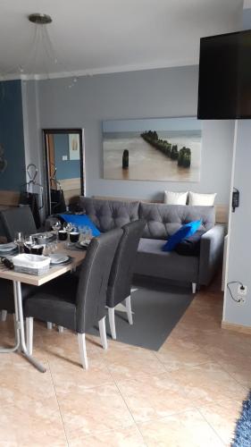 Posedenie v ubytovaní Apartament na nowej starówce
