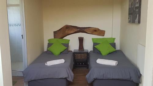 Кровать или кровати в номере Sabi falls accommodation