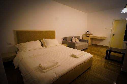 Voodi või voodid majutusasutuse Eco Hostel toas