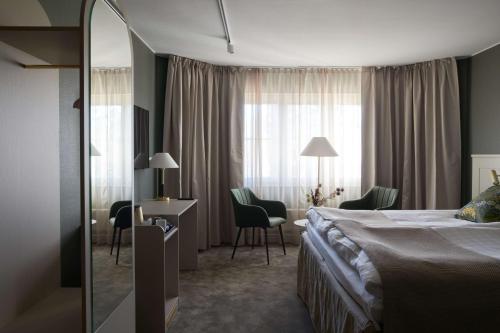 Ένα ή περισσότερα κρεβάτια σε δωμάτιο στο Best Western Hotel Danderyd