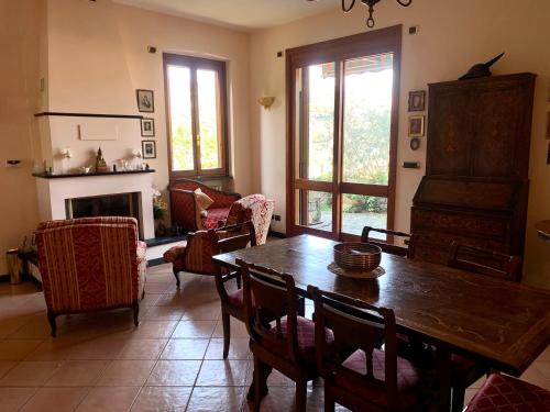 Kuchyň nebo kuchyňský kout v ubytování B&B Monte di Portofino