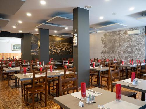 Restaurace v ubytování Al Benvenuto Hotel & Restaurant