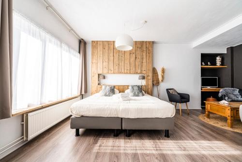 Cama o camas de una habitación en Bruist