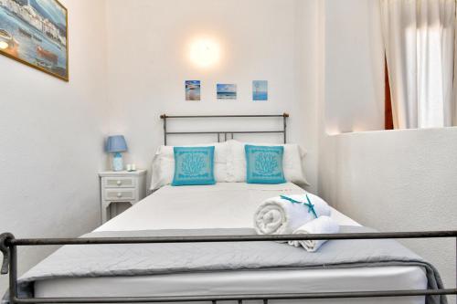 Katil atau katil-katil dalam bilik di Residence Chiaro di Luna