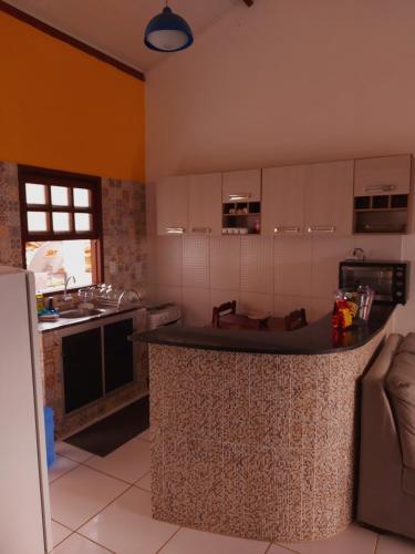 Dapur atau dapur kecil di Casas Bela da Chapada