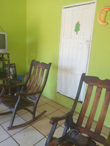 TV a/nebo společenská místnost v ubytování Sunset guest house