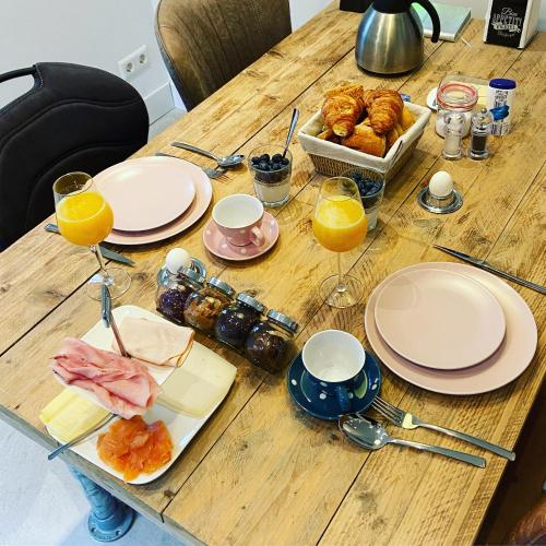 Jídlo v bed and breakfast nebo okolí