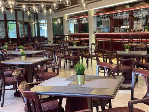 Restaurace v ubytování Chicago Vendégház