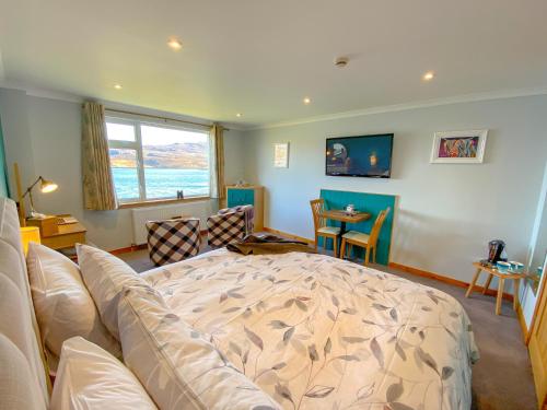 Posezení v ubytování An-Airidh Bed & Breakfast Portree