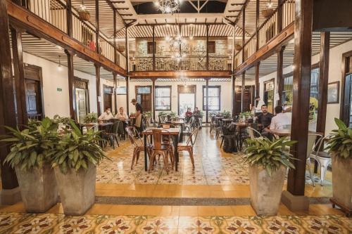 Restoran atau tempat makan lain di Hotel Boutique La Leyenda 1860