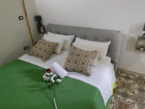 Postel nebo postele na pokoji v ubytování L'incanto salentino