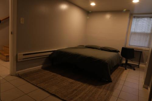 Cama ou camas em um quarto em Langley