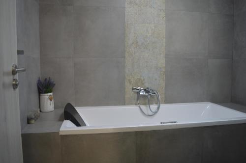 Koupelna v ubytování Apartmány Olšovská