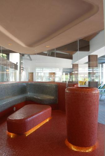 Χώρος καθιστικού στο Apartments Rainer - Val Gardena