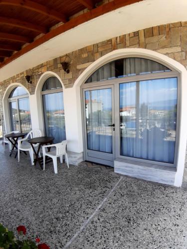 Uma varanda ou terraço em Οδυσσέας