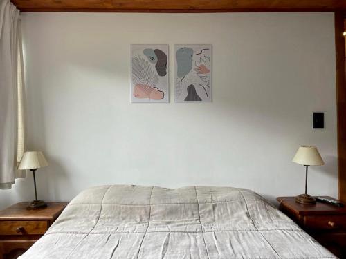 Postel nebo postele na pokoji v ubytování Departamento San Martin de los Andes Centro con Cochera Privada!