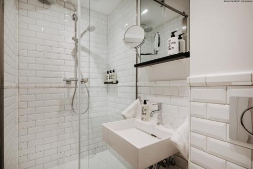 Koupelna v ubytování Villa Breeksee