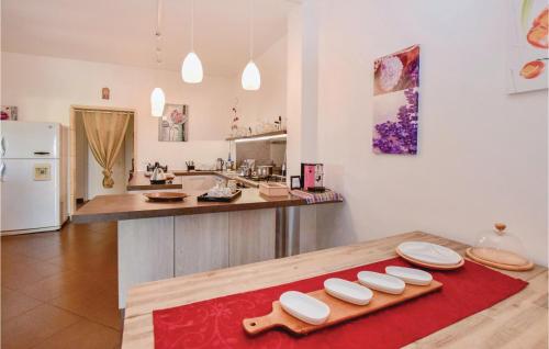 Dapur atau dapur kecil di Villa Emma