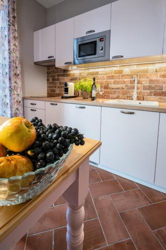 Una cocina o zona de cocina en Modrá Hortenzie