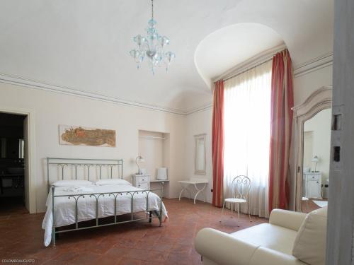 Кровать или кровати в номере Hotel Villa Costanza