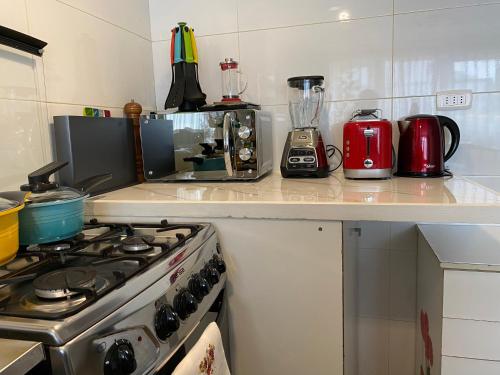 Dapur atau dapur kecil di Los Mañios