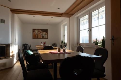Гостиная зона в Hotel "Haus am Berg"