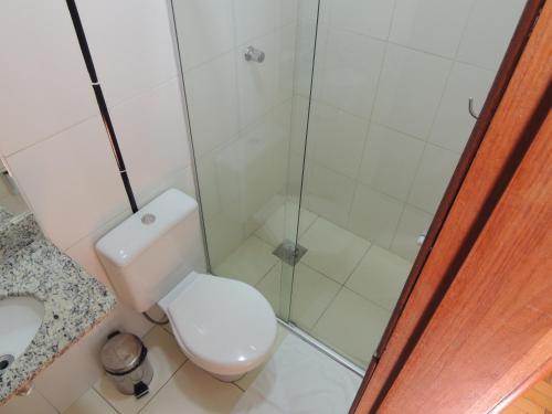 Koupelna v ubytování Hotel Gontijo Belo Horizonte - Próximo a Rodoviária e Praça Sete