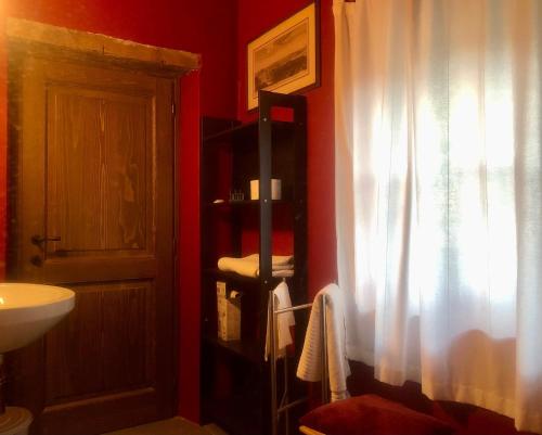 Kúpeľňa v ubytovaní Le Macine del Perino