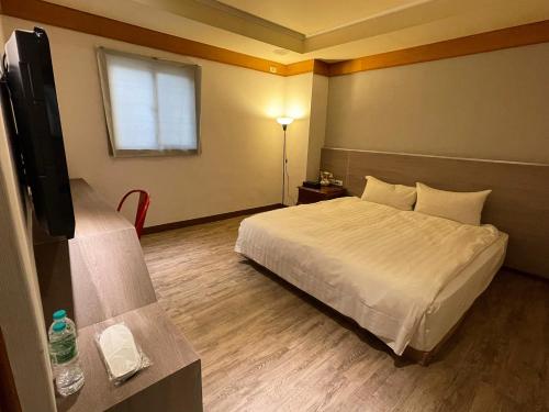 The Rivero Hotelにあるベッド