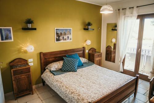 Postel nebo postele na pokoji v ubytování Casa Mita
