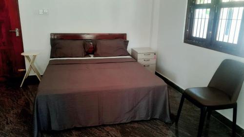 Postel nebo postele na pokoji v ubytování Airport Layover B&B