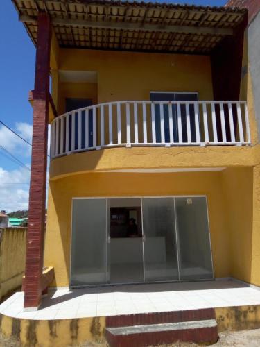 Μπαλκόνι ή βεράντα στο DUPLEX BEIRA MAR TABATINGA