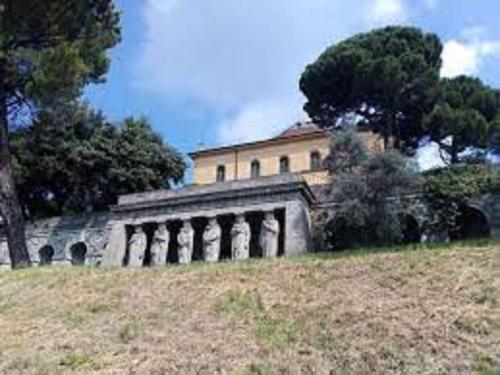 a building sitting on top of a hill at Apartment in Lurago Derba - Como Provinz 42304 in Lurago D'Erba 