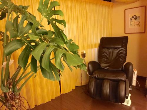 Ruang duduk di Yumeji Guest House