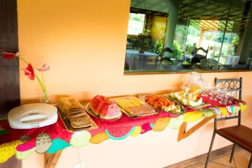 Mad i chaletet eller i nærheden