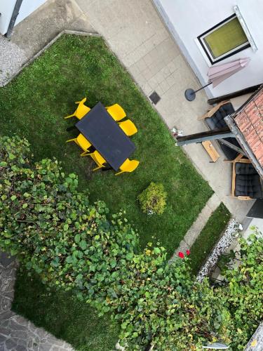 Κήπος έξω από το Gästeapartments Rossatz