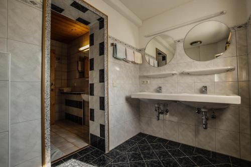 Koupelna v ubytování Appartement Winkler