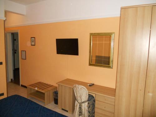 Μια τηλεόραση ή/και κέντρο ψυχαγωγίας στο Hotel Salus