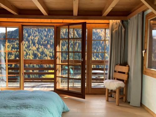 Postel nebo postele na pokoji v ubytování Rafaches