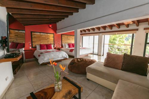 Un lugar para sentarse en Casa Acento