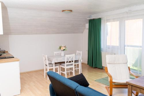 Posezení v ubytování Park Apartman Hévíz