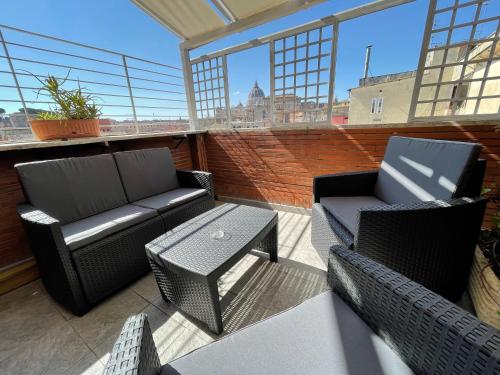 Posezení v ubytování Art Atelier Vaticano Guest House