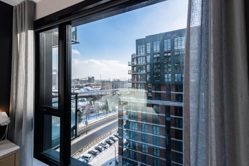 Balkoni atau teres di WERFY Luxury Apart-Hotel