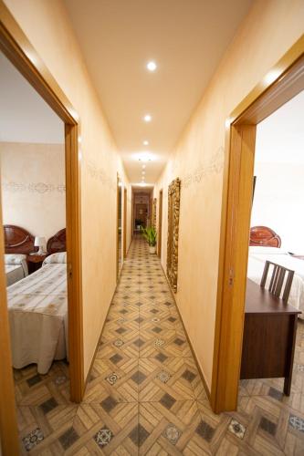 Katil atau katil-katil dalam bilik di Hostal Paquita