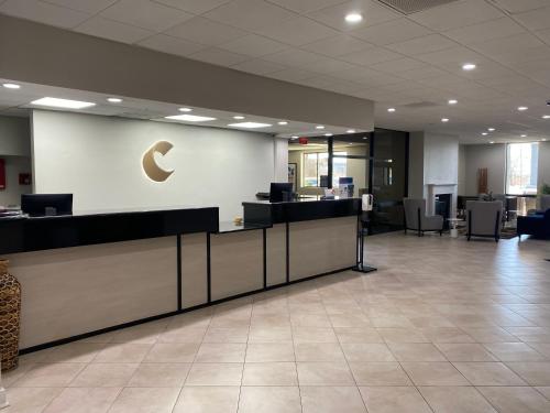 El vestíbulo o zona de recepción de Comfort Inn Conover-Hickory